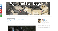 Desktop Screenshot of myrottendogs.com